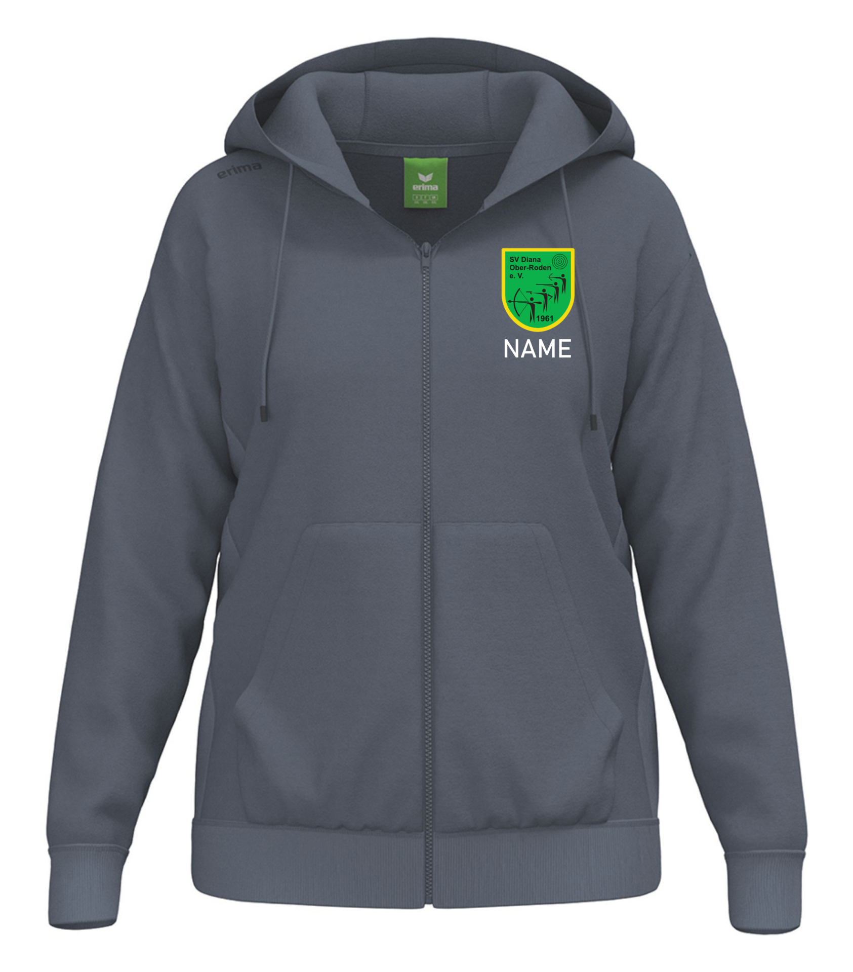 Kapuzensweatjacke_VS_Damen Erima TS Kapuzensweatjacke Damen – Bild 1